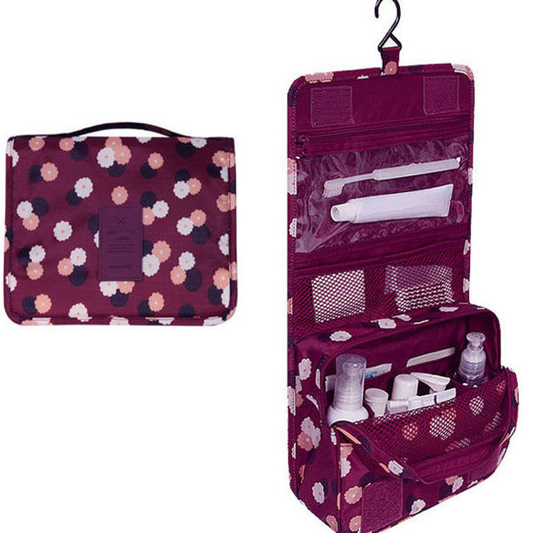 Hanging Foldable Travel Toiletry Bag