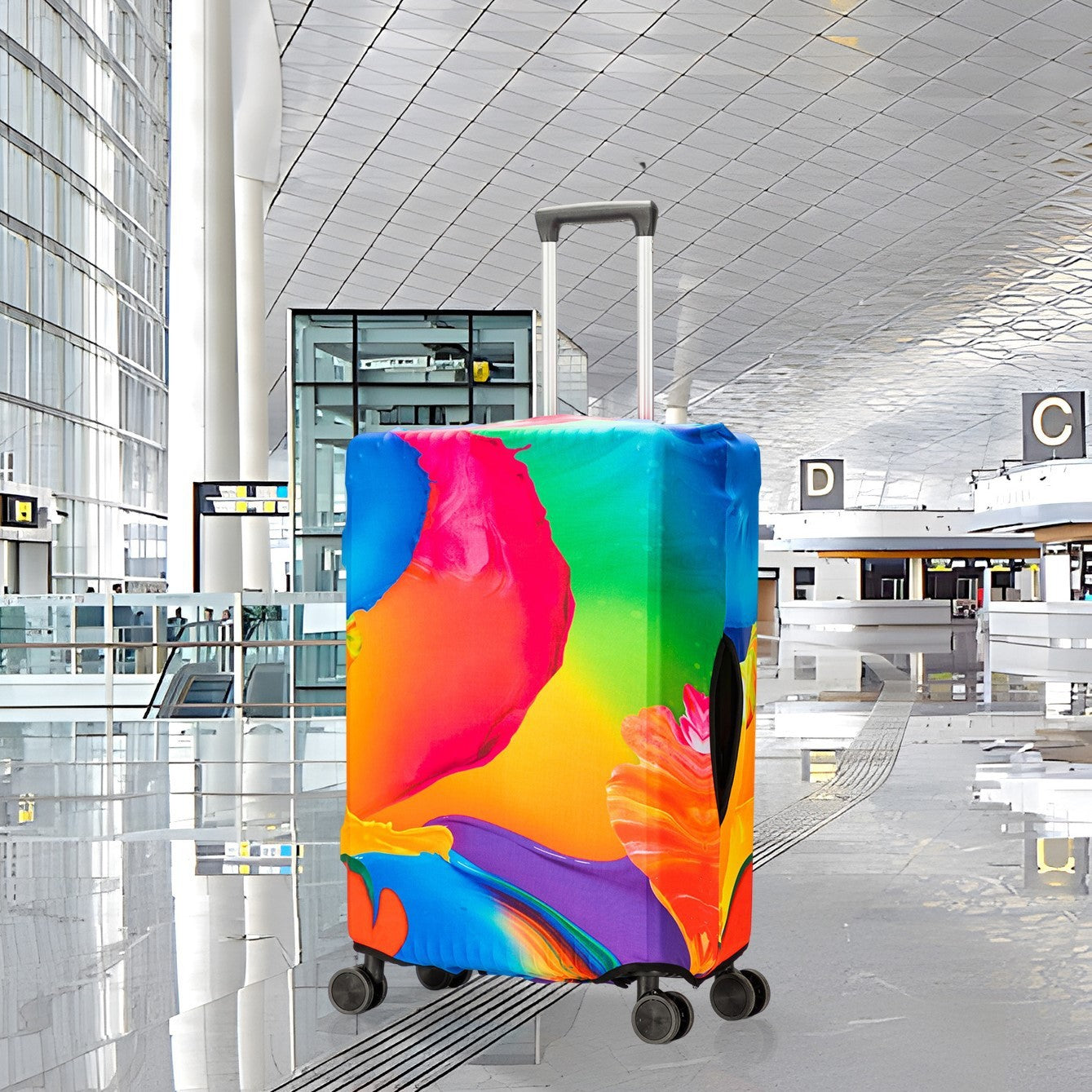 Trendy Suitcase Cover / Luggage Protective Cover